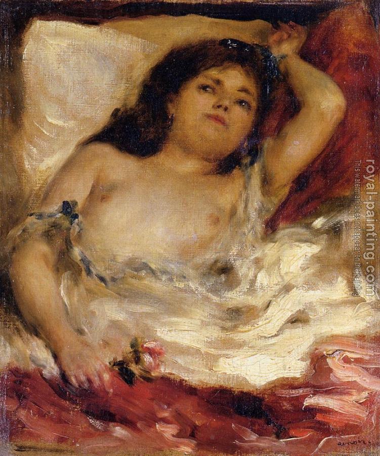 Pierre Auguste Renoir : Reclining Semi-Nude II
